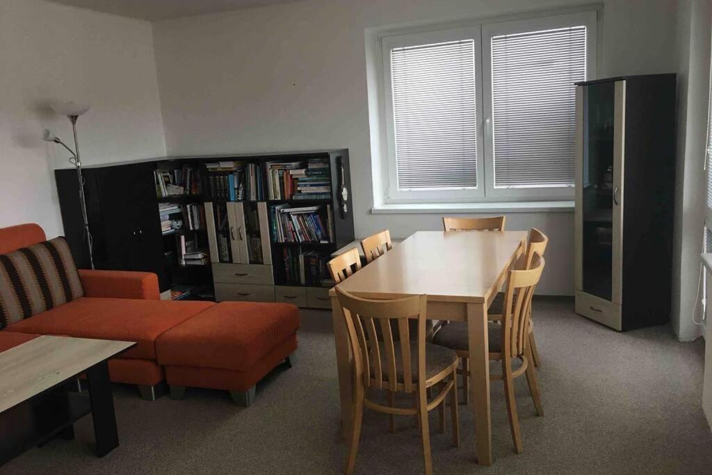 Family Apartment With Garden And Parking Spot 捷克布杰约维采 外观 照片